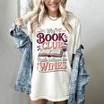 My Book Club Reads Between The Wines Women's Comfort Colors T-Shirt Ivory My Book Club Reads Between The Wines Women's Comfort Colors T-Shirt Ivory