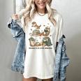 Book Lover Bookish Bookworm Reading Is My Otter-Obsession Women's Comfort Colors T-Shirt Ivory