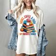 Books Coffee & Yarn Lover My Favorite Things Women's Comfort Colors T-Shirt Ivory Books Coffee & Yarn Lover My Favorite Things Women's Comfort Colors T-Shirt Ivory
