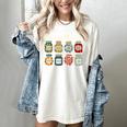 Books Are My Jam Shirt Book Lover Reader Reading Teacher Women's Comfort Colors T-Shirt Ivory