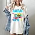 Born In The 80's But 90's Made Me Nostalgia Cassette Tape Premium Tri-Blend Women's Comfort Colors T-Shirt Ivory