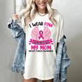 Breast Cancer Wings Shirt I Wear Pink In Memory Of My Mom Women's Comfort Colors T-Shirt Ivory Breast Cancer Wings Shirt I Wear Pink In Memory Of My Mom Women's Comfort Colors T-Shirt Ivory
