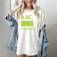 Bsc Completed Bachelor Of Science Graduation 2025 Women's Comfort Colors T-Shirt Ivory