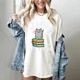 Cats And Books Read Reading Librarian Book Across America Women's Comfort Colors T-Shirt Ivory Cats And Books Read Reading Librarian Book Across America Women's Comfort Colors T-Shirt Ivory