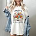 Chapter 11 Years Old 11th Birthday Wildflower Book Lover Women's Comfort Colors T-Shirt Ivory
