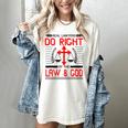 Christian Lawyer Attorney Law Student Graduation Exam Women's Comfort Colors T-Shirt Ivory