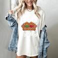Christmas Book Lover Gingerbread Library Reading Bookaholic Women's Comfort Colors T-Shirt Ivory