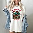 Christmas Dragon My Holidays Are All Booked Book Lovers Kids Women's Comfort Colors T-Shirt Ivory