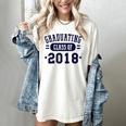Class Of 2018 Shirts For Seniors Graduation Women's Comfort Colors T-Shirt Ivory