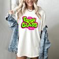 Class Of 2021 Senior Fresh 90's TV Style Grad For Graduation Women's Comfort Colors T-Shirt Ivory
