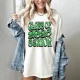 Class Of 2025 Senior Green Student Graduation Women's Comfort Colors T-Shirt Ivory