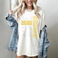 Class Of 2026 Senior 26 High School Graduation -Gold Women's Comfort Colors T-Shirt Ivory