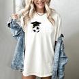 Class Of 2026 Senior 2026 Soccer High School Graduation Women's Comfort Colors T-Shirt Ivory