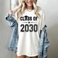 Class Of 2030 Shirt Graduation Women's Comfort Colors T-Shirt Ivory