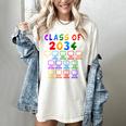 Class Of 2034 Grow With Me Graduation First Day Of School Women's Comfort Colors T-Shirt Ivory