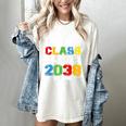 Class Of 2038 First Day Of School & Graduation 2038 Women's Comfort Colors T-Shirt Ivory