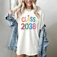 Class Of 2038 Pre K Graduate Preschool Graduation Women's Comfort Colors T-Shirt Ivory