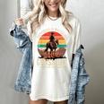 Classic Western Nostalgia Cowboy Sunset Women's Comfort Colors T-Shirt Ivory
