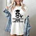 College High School Graduation Grad 2018 Shirt Women's Comfort Colors T-Shirt Ivory