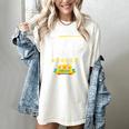 Criminal Justice Degree Graduation Senior Celebration Grad Women's Comfort Colors T-Shirt Ivory