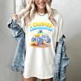 I Crushed Kindergarten Monster Truck Graduation Boys Kids Women's Comfort Colors T-Shirt Ivory