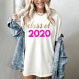 Cute Graduation Shirt Class Of 2020 Shirt Women's Comfort Colors T-Shirt Ivory