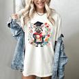 Cute Graduation Zebra Holding Diploma T Shirt Women's Comfort Colors T-Shirt Ivory