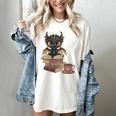 Dragon Read Books Be Kind Stay Weird Book Lover Women's Comfort Colors T-Shirt Ivory
