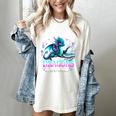 Dragon Reading Just A Girl Who Loves Dragons And Books Women's Comfort Colors T-Shirt Ivory