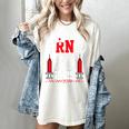 Earned It 2025 For Nurse Graduation Or RN LPN Class Of 2025 Women's Comfort Colors T-Shirt Ivory