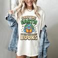 Earth Day Save Earth It´s Only Planet With Books Reader Women's Comfort Colors T-Shirt Ivory