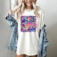 EAT THE RICH 90S NOSTALGIA WHALE ORCA YAHCT RETRO Women's Comfort Colors T-Shirt Ivory