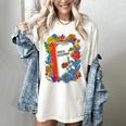 Equal Rights Book Flower Resist Feminist LGBTQ Floral Women's Comfort Colors T-Shirt Ivory