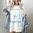 My Favorite Airman Calls Me Brother Airman Graduation Premium Tri-Blend Women's Comfort Colors T-Shirt Ivory
