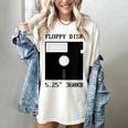 Floppy Disk Computer Nostalgia Fun PC Enthusiast History Women's Comfort Colors T-Shirt Ivory