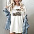 Frutiger Aero Aesthetic Retro Tech Camo Distressed American Women's Comfort Colors T-Shirt Ivory Frutiger Aero Aesthetic Retro Tech Camo Distressed American Women's Comfort Colors T-Shirt Ivory