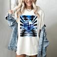 Frutiger Aero Aesthetic Tech Checkered Room Orb Sky Women's Comfort Colors T-Shirt Ivory Frutiger Aero Aesthetic Tech Checkered Room Orb Sky Women's Comfort Colors T-Shirt Ivory