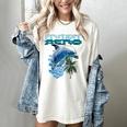 Frutiger Aero Splashy Dolphin Y2k Aesthetic Graphic Women's Comfort Colors T-Shirt Ivory