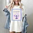Fun Cute Introvert Cat Character Trophy For Men Women Women's Comfort Colors T-Shirt Ivory