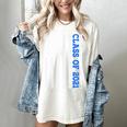 Funny Class Of 2021 American Flag Senior Graduation Women's Comfort Colors T-Shirt Ivory