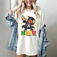Future HBCU Grad Dabbing Kid Graduation For Boys Kids Women's Comfort Colors T-Shirt Ivory