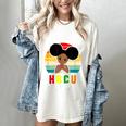 Future HBCU Grad Graduate Afro Girl College Graduation Women's Comfort Colors T-Shirt Ivory