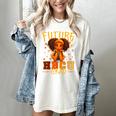 Girl Future HBCU Graduate Afro College Graduation Kids Women's Comfort Colors T-Shirt Ivory