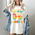 Goodbye 2nd Grade Graduation To 3rd Grade Hello Summer Kids Women's Comfort Colors T-Shirt Ivory