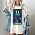 Gothic Girl Tarot Card Introverted Reader And Reading Women's Comfort Colors T-Shirt Ivory