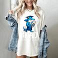 Grad Class Of 2025 Boys Shark Graduation Graduated Women's Comfort Colors T-Shirt Ivory