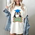 Graduate Penguin Class Of 2025 Kids Graduation Women's Comfort Colors T-Shirt Ivory
