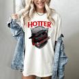 Graduation T Shirt Hotter By One Degree Women's Comfort Colors T-Shirt Ivory