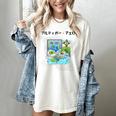 Grass Fun UI UX Er Computer Retro Fish Frutiger Aero Women's Comfort Colors T-Shirt Ivory