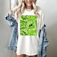 Green Comic Book Green Graphic Women's Comfort Colors T-Shirt Ivory